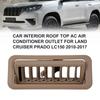 Roof Air Conditioner Outlet Vents For Land For Cruiser For Prado LC150 150 2010-2017 A/C Vent Replacement 62985-60010-B0