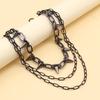 European and American Belt Accessories, Pants Chains, Hip-hop Punk Riveted Stage Performances, Multi-layer Waist Chain Outfit Jeans
