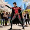 Κοστούμι Cosplay Robin DC Titans με Πολυεστερικό Ύφασμα για Role Play Anime