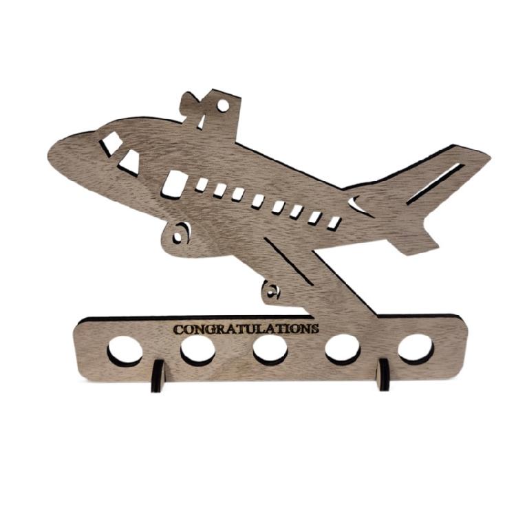 

Handcrafteds Wood Aircraft Money Holder Ornament Unique Birthday Gift for Kids
