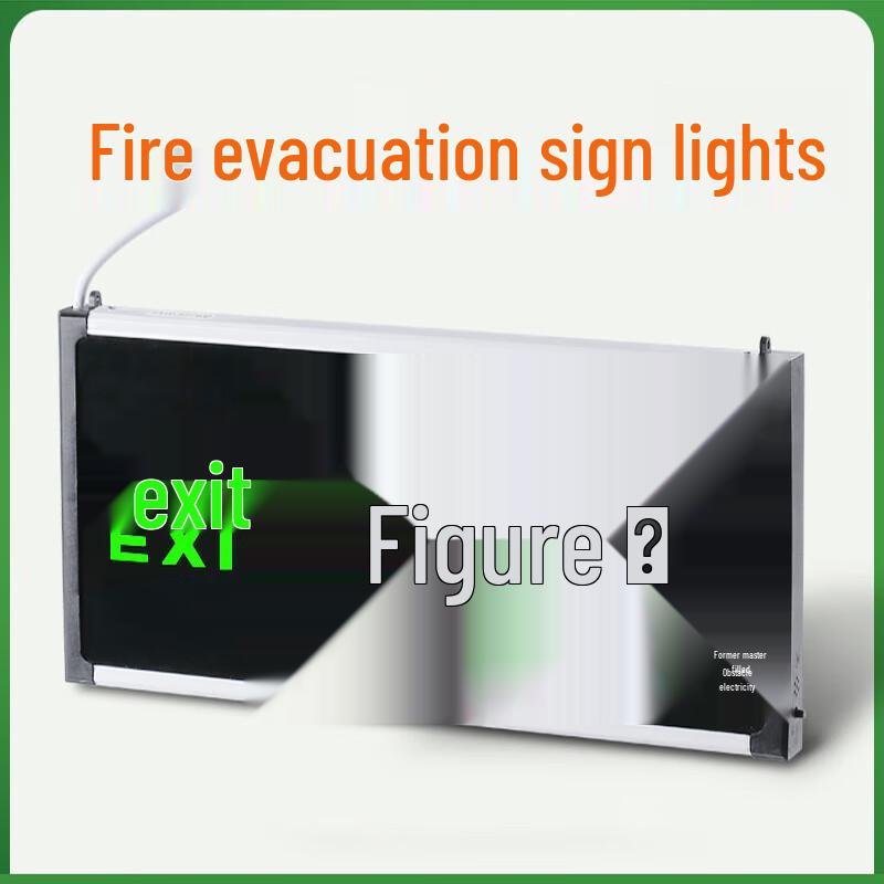 Pailide Commercial Emergency Exit Sign Light