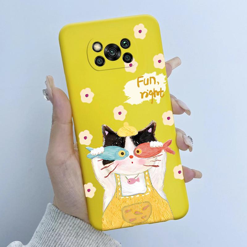 For Xiaomi Poco X3 Pro Case Flower Girls Design Soft Silicone Phone Back Cover For Xiomi PocoX3 Pro X 3 3X Poco X3 NFC Shells