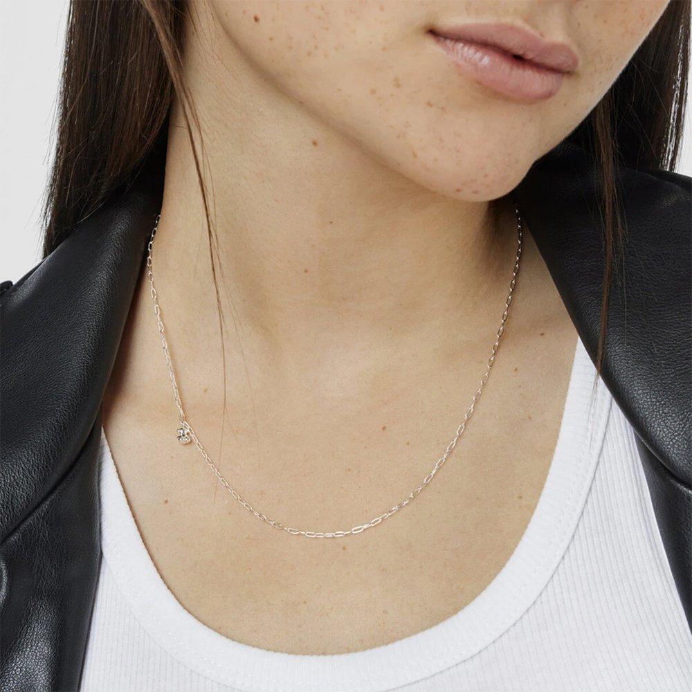 Tous Silver Bold Bear Necklace Oval Rings / Silver Bold Bear N Oval Rings / Necklace / 311562520