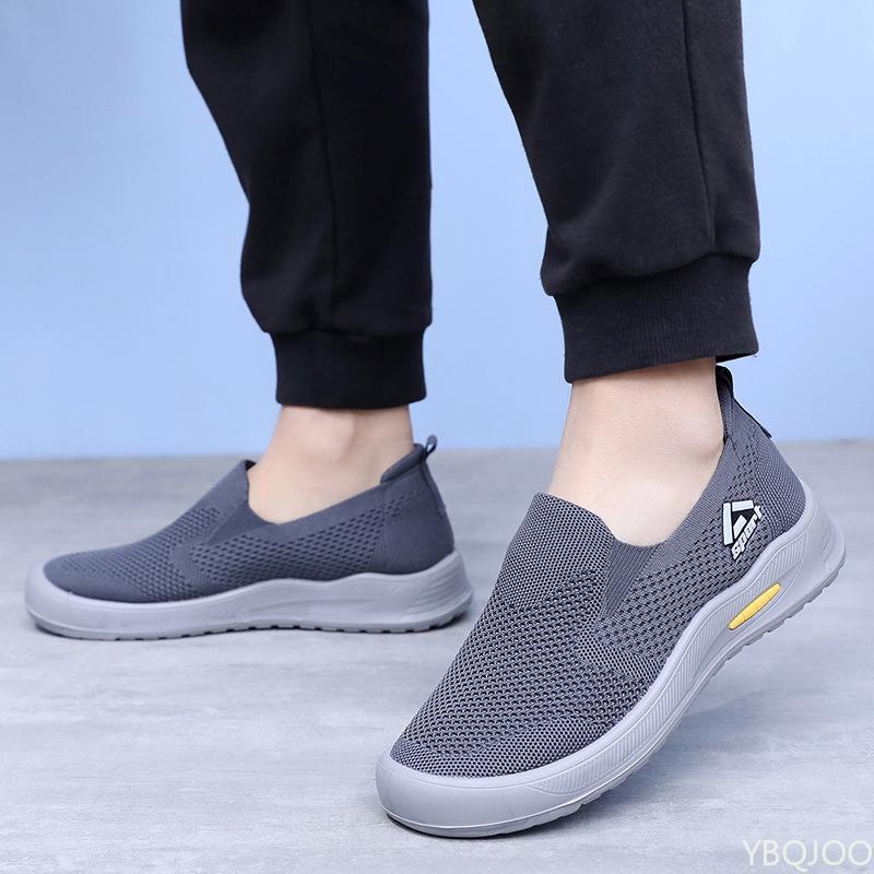 Fashion Men's Sports Shoes New Mesh Breathable Thick Sole Suitable for Outdoor Activities Hiking Single Shoes Sneakers Zapatos De Hombre