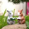 Resin Crafts Cute Cartoon Simulation Garden Courtyard Outdoor Creative Small Animal Micro Landscaping