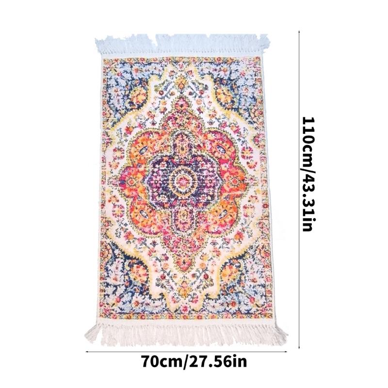 Mosque Prayer Mat Islamic Prayer Mats For Men Women and Children in Elegant Color Optional 1PC