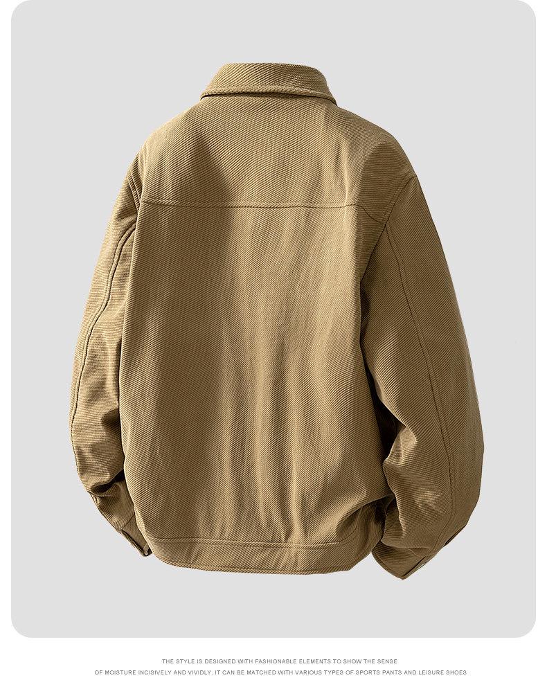 Men's Retro Lapel Jacket: Versatile and Casual Winter Trend