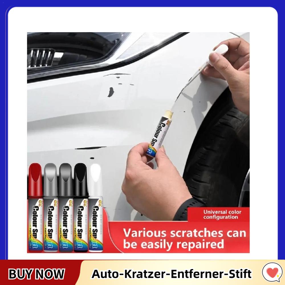 

Auto-Kratzer-Entferner-Stift Car Paint Scratch Repair Pen Universal Color Touch-up Pen Black White Pearl White Pearl Black чёрный