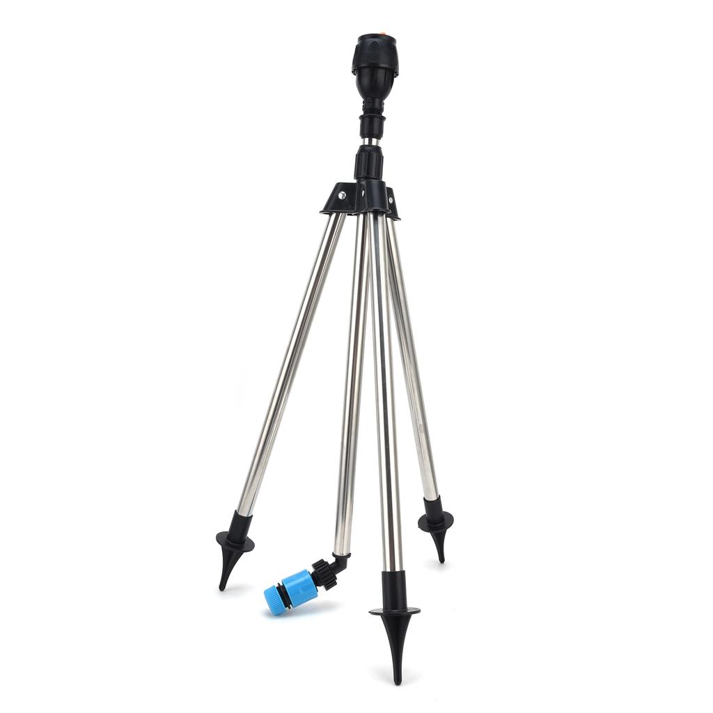 360‑Degree Rotating Sprinkler Automatic Watering Sprinkler with Tripod for Garden Irrigation