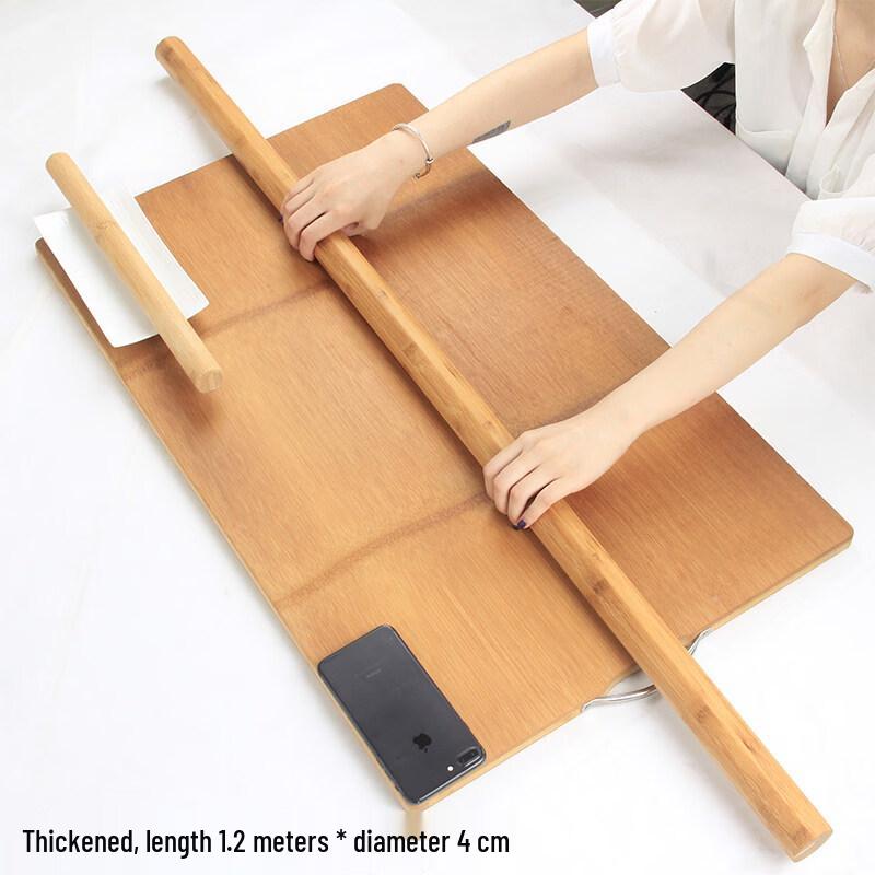 Yuzhuxun Thickened Solid Glass Rolling Pin