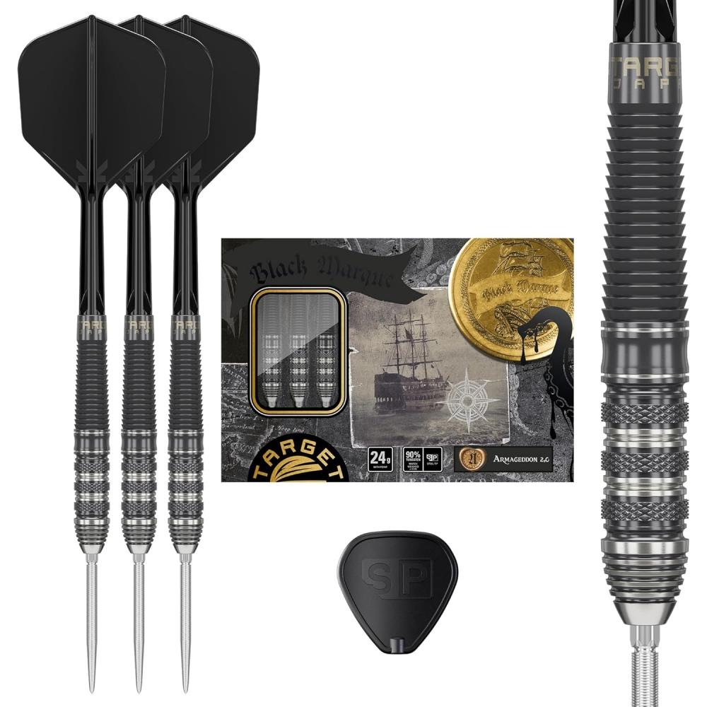 Target Darts Black Marque Armageddon G2 90 24g Swiss Point Steel