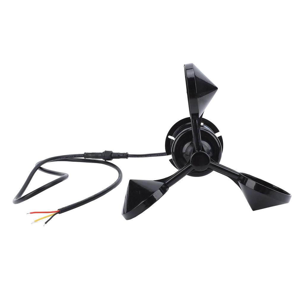 3 Cups Wind Speed Sensor Ultrasonic Sensor Weather Resistant High Accuracy Strong Pressure