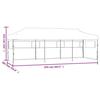 Tente de réception - vidaXL - 3x9 m - Pliable - 5 parois - Résistante aux UV et à l'eau