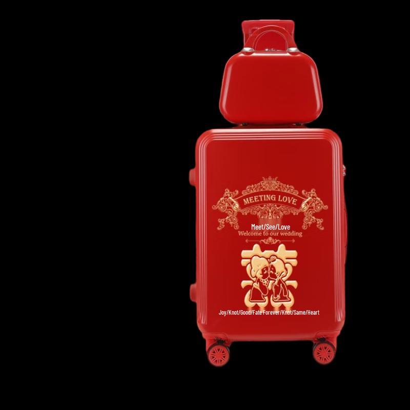 Festive Red Bridal Luggage Set 22 inches