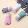 Large-Capacity Refillable Silicone Travel Bottle with Hanging Holes