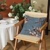 Classic A-Allsaints Floral Cushion Cover Silky Short Plush Invisible Zipper Dustproof Sofa Pillow Case For Home Decor