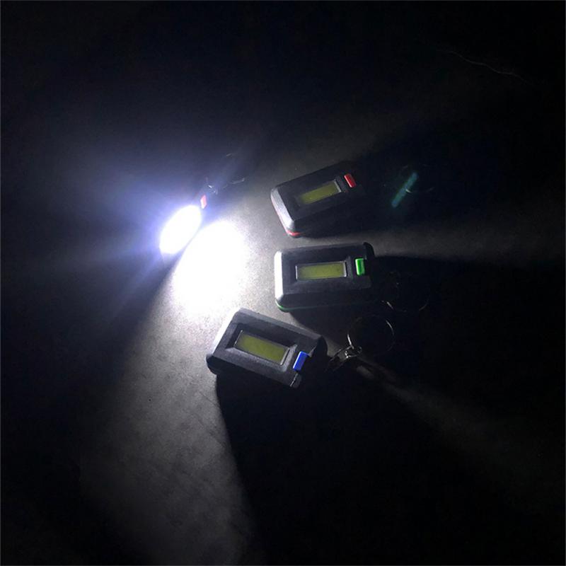 Key Chain Portable Led Keychain Camping Supplies Key Flashlight For Camping Hiking Fishing Mini Mini Lamp Outdoor Tools