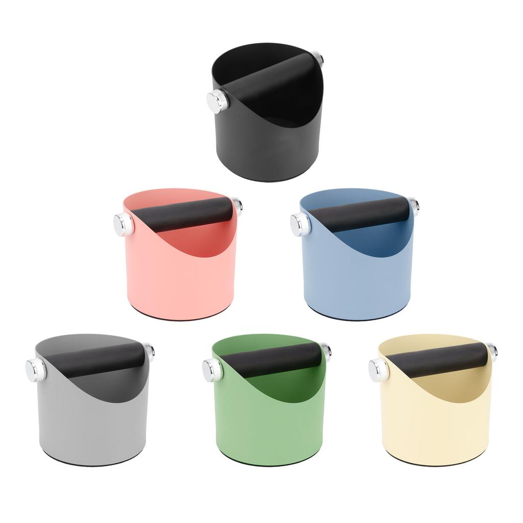 Coffee Knocking Slag Bucket Coffee Machine Grounds Box Grind Dump Bin Grounds Container Slag Recycling Bucket For Cafes Home
