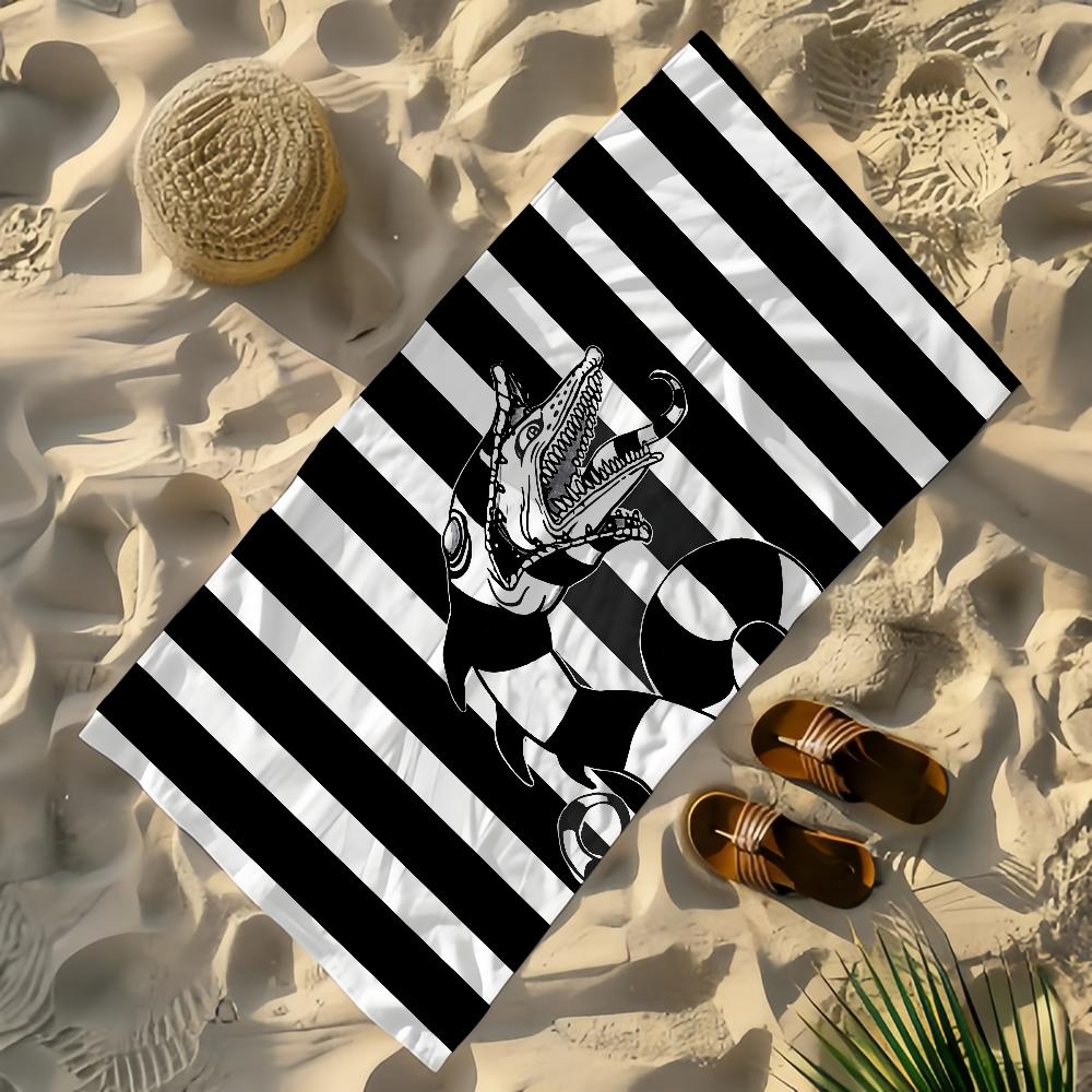Movie Towel Beach Yoga Gym Lightweight Portable For Swimming B-Beet L-LejuiceS Shower Travel Sports Accessories Sandproof