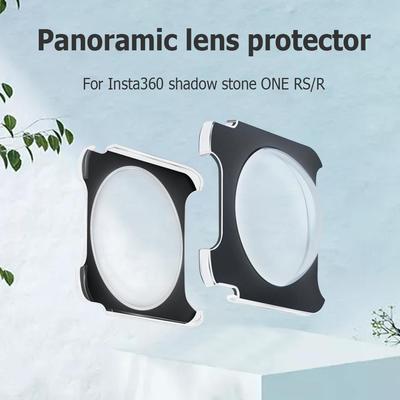 2pcs Adhesive Panoramic Camera Protective Lens Cap Sport Camera Cover for Insta360 Shadow Stone ONE RS/R Accessories