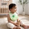 Adjustable Neck Bibs Silicone Baby Bib with Food Catcher Pocket, Waterproof Lightweight Babies Feeding Bib, Foldable for Infant Toddler