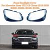 Car Headlight Cover For 2016-2019 Mercedes Benz W213 E200L E300L E320L Lamps Headlamp Shell Lens Replace Original Lampshade