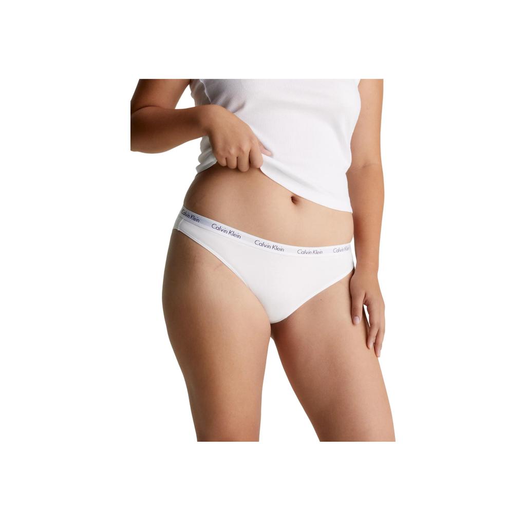 Calvin Klein 3 Pack Bikini Briefs - Carousel Letter Print Sexy Slim Fit Triangle Underwear Women Underwear QD3588E-HVN