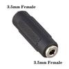 3.5mm Male To Female 2RCA Auditory Connector Computer TV 3.5 6.5 Plug Female Auditory Adapter
