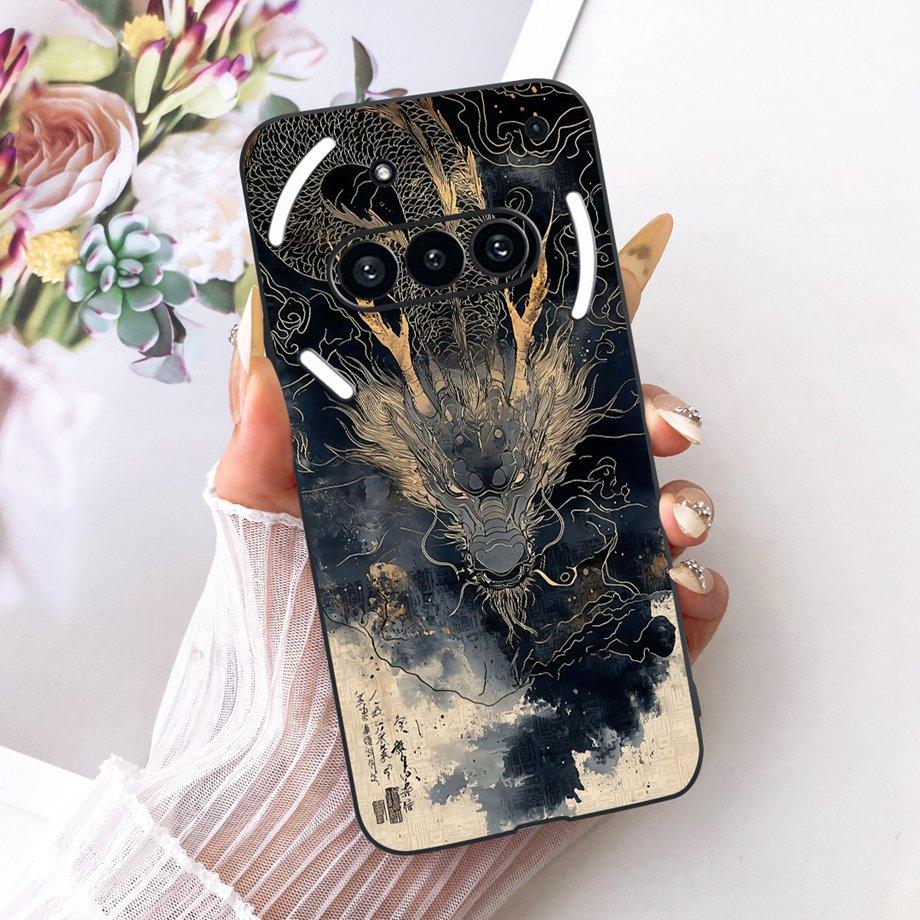For Nothing Phone (3a) Pro (2a) Plus (1) Phone Case Luxury Flower Butterfly Cartoon Bow Pattern Back Cover Soft TPU Silicone Bag