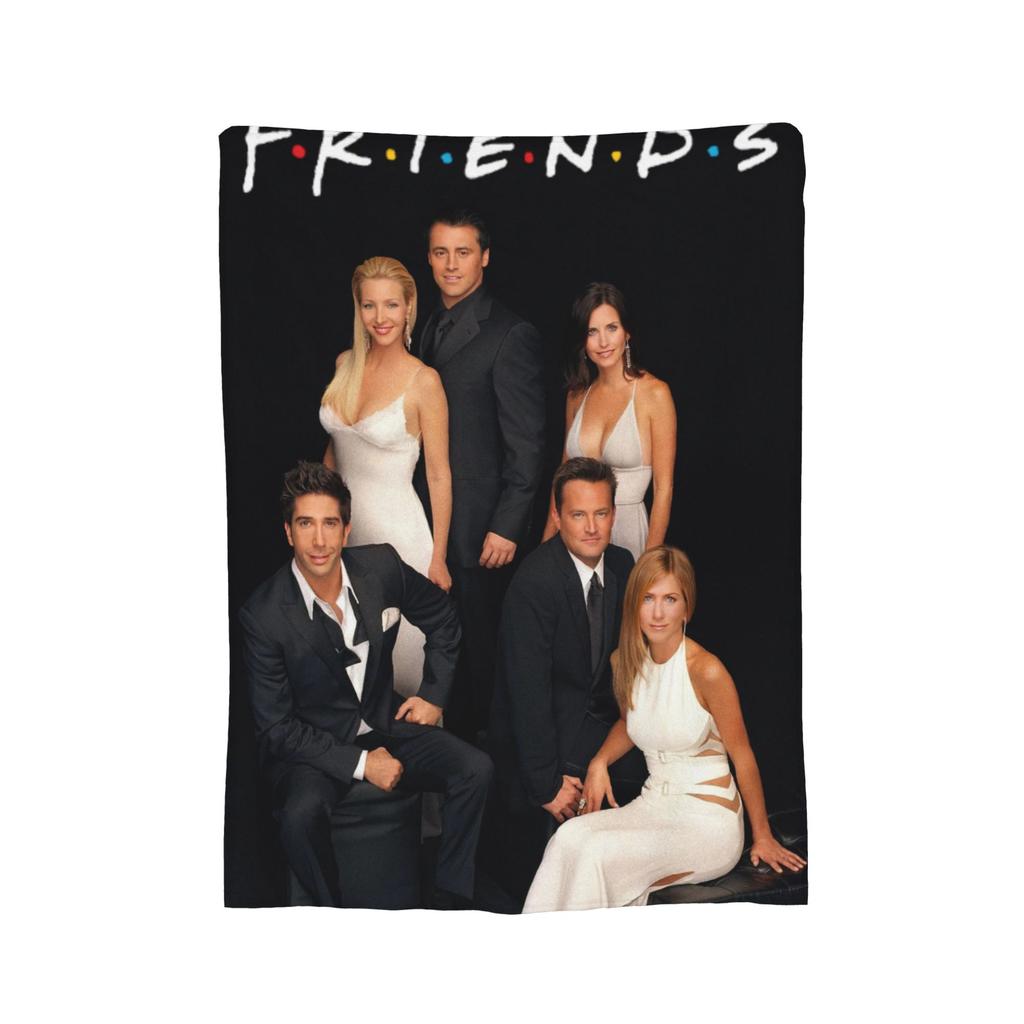 Friends Tv Show Blanket Fleece Autumn/Winter  Portable Super Soft Throw Blankets for Bedding Office Quilt