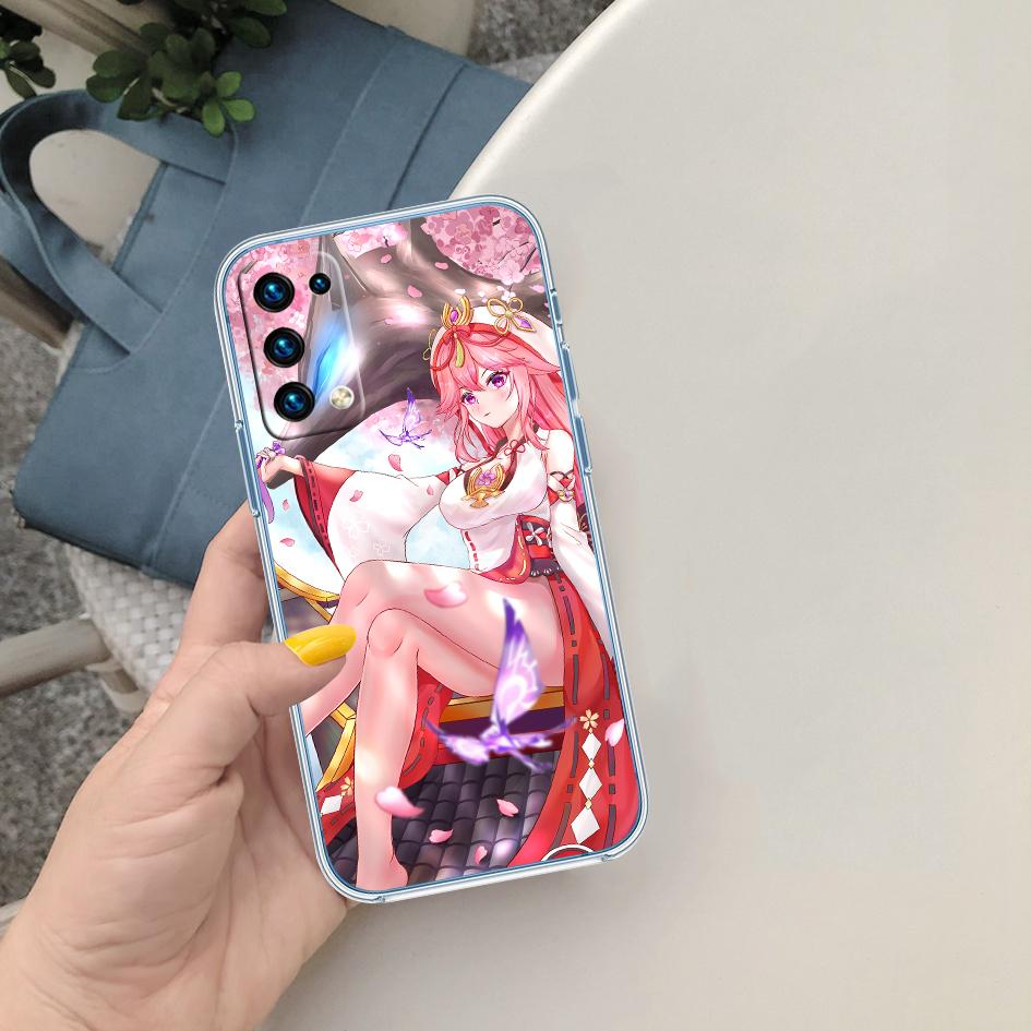 BF65 Genshin Impact Phone Case for Motorola Moto Edge 20 30 40 50 S30 Fusion Ultra Pro Neo Lite + G200 G23