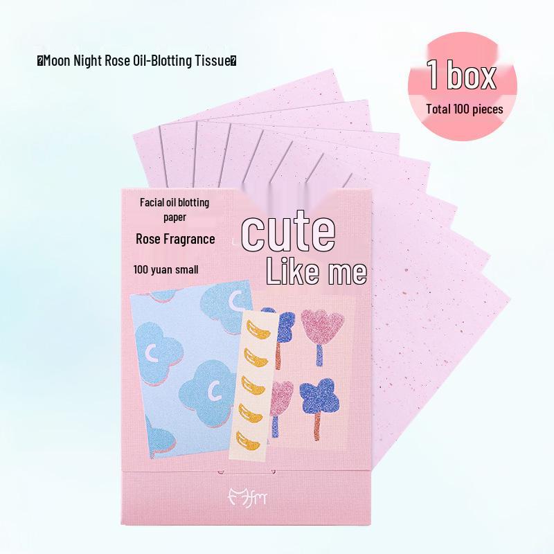 Magic Beauty Oil Control Blotting Paper: Portable and Refreshing Facial Tissue for Women and Men