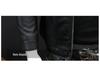 Men's Slim Fit Stand Collar Leather Jacket - Trendy Korean Style for Spring 2023