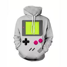 Gamepad Game Player Funny Hoodies Graffiti Neon Graphic 3D Print Men's Hooded Sweatshirts Y2k Pullover Tracksuit Unisex Clothing