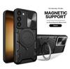 Suitable for Samsung Note20 Car Magnetic Suction Mobile Phone Case Samsung S23ultra Push Window Anti Fall Protection Case