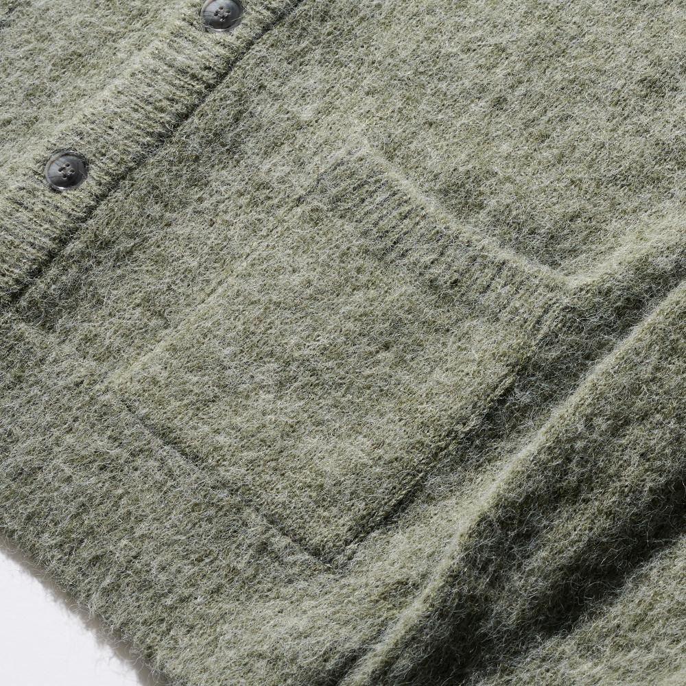 Dyutelo Comfy Cardigan Olive Khaki