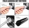 Fishing Landing Net Fishing Net Fish Catching or Releasing Net for Fly Fishing Kayak Boating Trout Fishing Tools