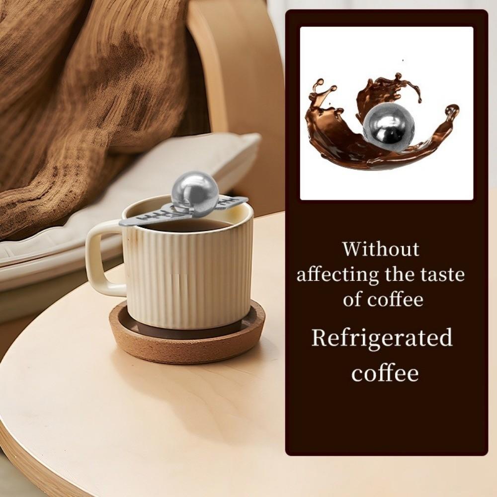 Reusable Coffee Ice Ball Rapid Cooling Portable Design Espresso Ball Belt Holder Safe Material With Holder Ice Ball Rack