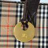 Pristine BURBERRY Handbag Nova Check Brown leather Women Used