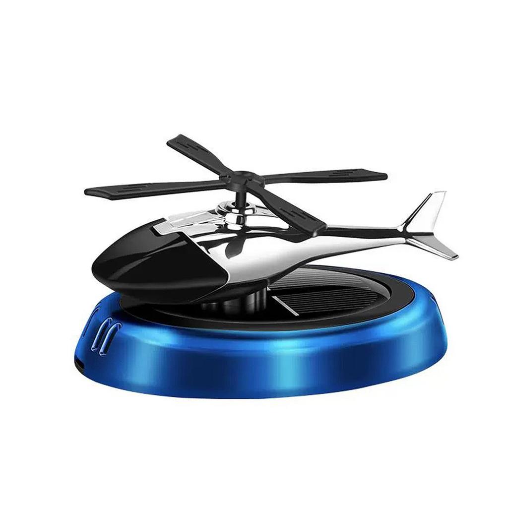 Helicopter Car Air Fresheners Rotating Solar Car Fresheners Airplane Car Perfume Relieve Stress & Purifie Odors for Home
