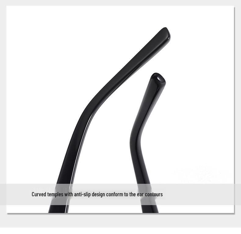 2026 Bare-faced High-Grade Studded Square Sunglasses for Men & Women - Fashionable & Slimming UV Protection Style 3370