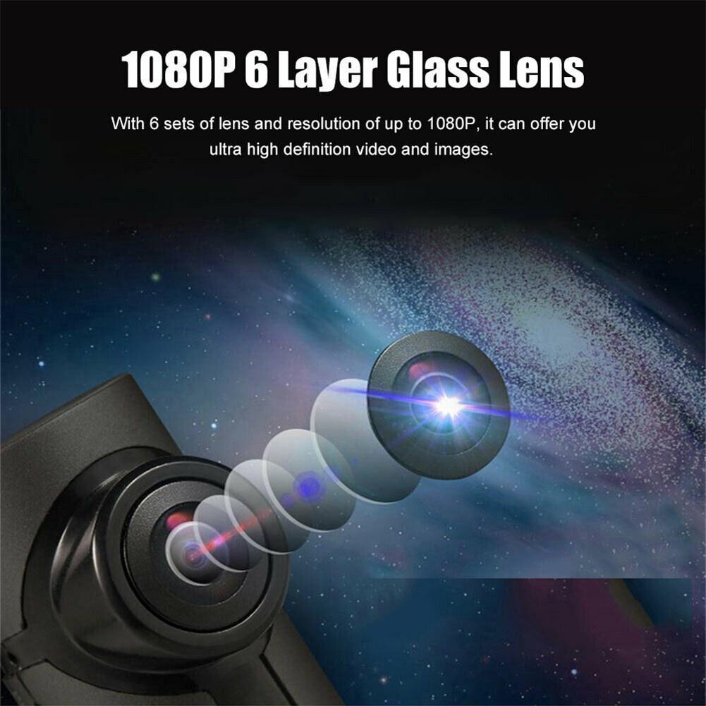 1080P WiFi Car DVR Dash Cam Mini Hidden 1080P DVR Driving Recorder Camera Night Vision