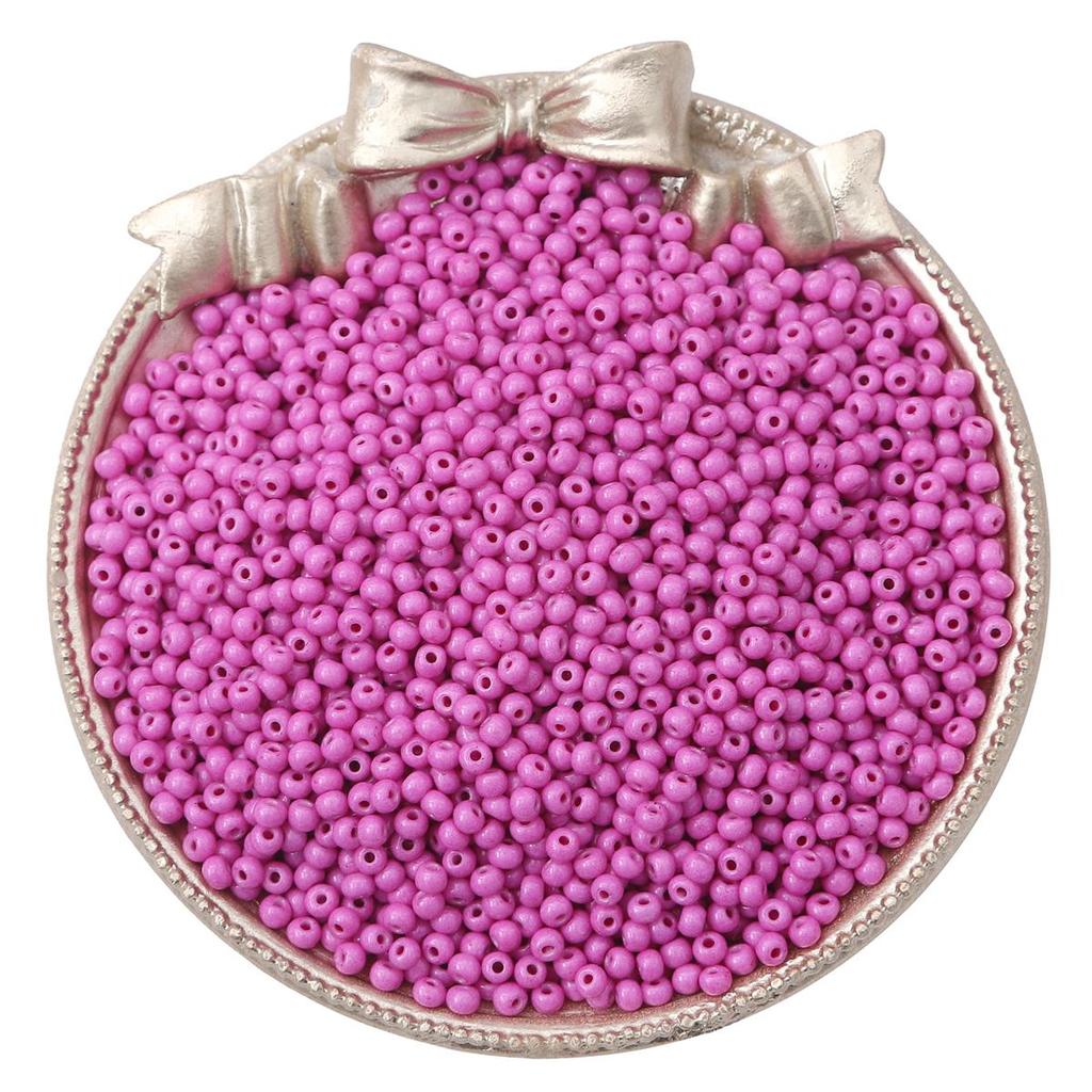 2mm 2000Pcs High Quality Seed Beads Paint Solid Color Glass Beads for Bracelet Necklace DIY Jewelry Accessories Making