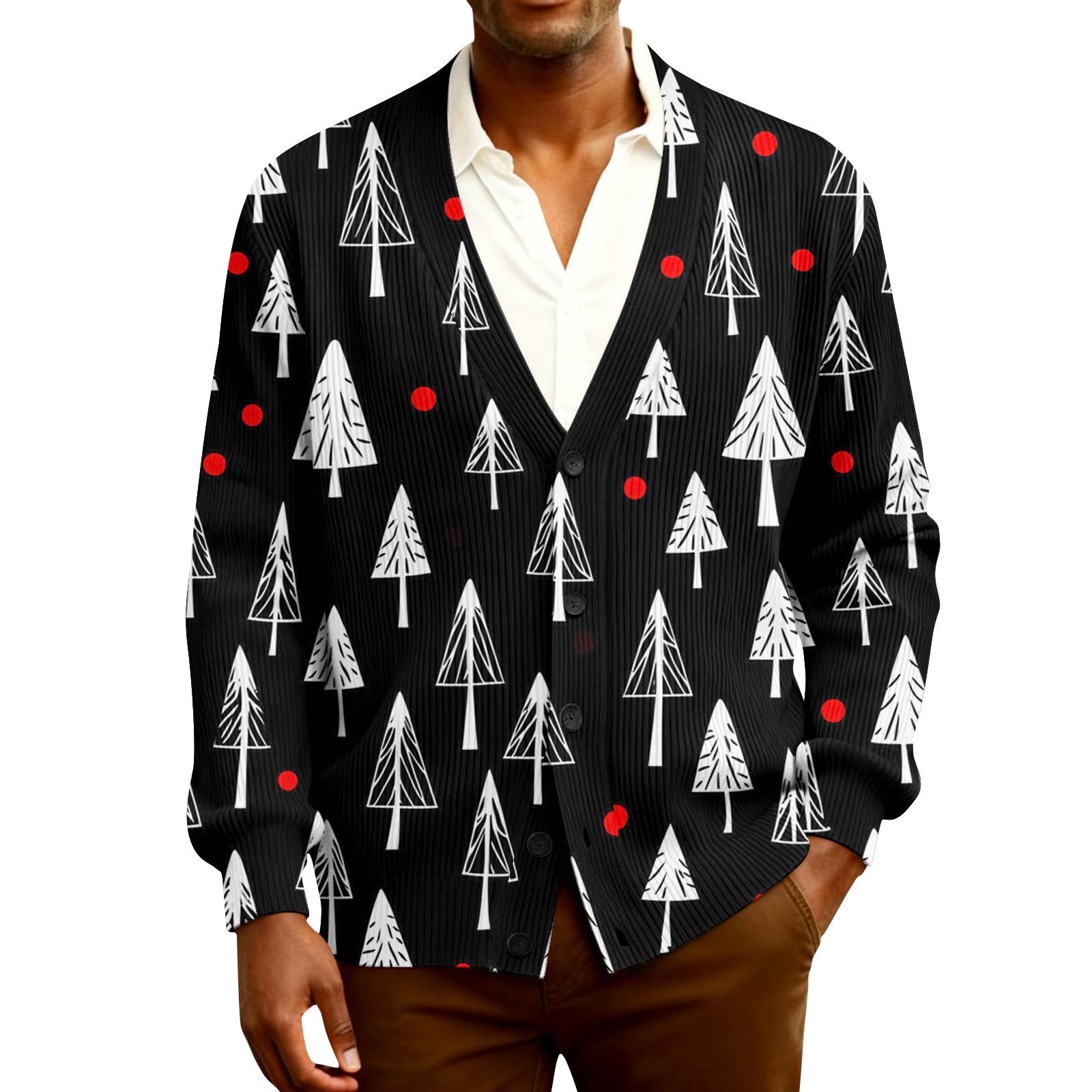 

Мужской кардиган с длинным рукавом, рубчатой вязки XL белый