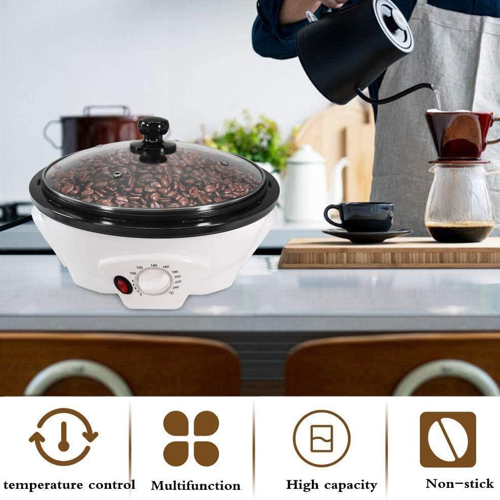 Multifunction Household Coffee Roaster Machine High Capacity Cafe Shop Electric Coffee Beans Roaster