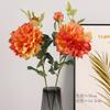 Peony simulation bouquet, indoor home decoration Western rose fake flower Foreign peony