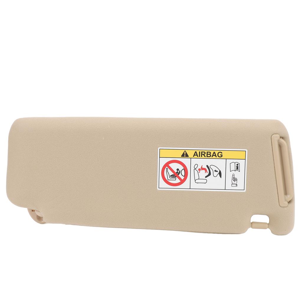 Front Sun Visor Beige Sun Visor Replacement for Land Cruiser Prado 2010‑2023 Left Hand Drive Left