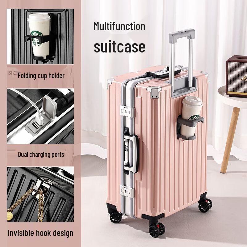 Li Shen Aluminum Alloy Spinner Suitcase