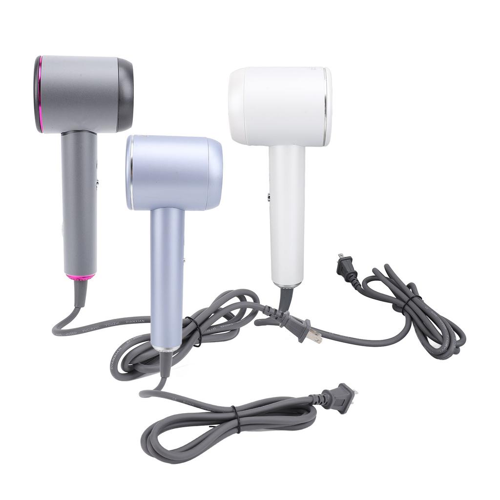 Hair Dryer High Speed Fast Drying Powerful 1300W Intelligent Negative Ions Portable Blow Dryer for H