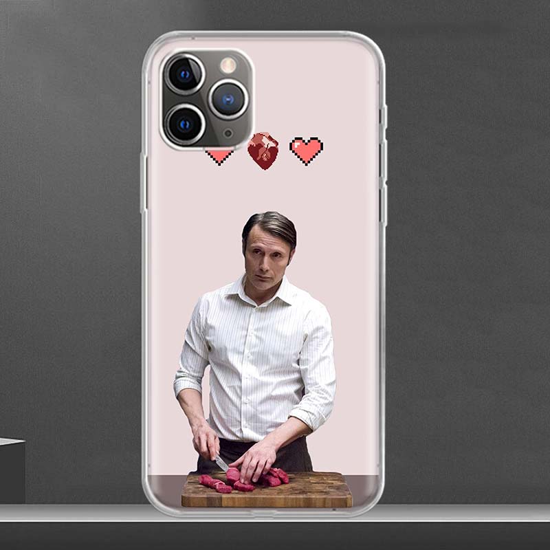 Hannibal Movie Soft Phone Case For IPhone 11 17 Air 16E 16 Pro Max 15 + 14 Plus 13 Mini 12 Apple 7 SE 8 Fundas Coque 11 17 Air 1